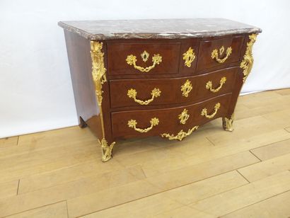 VERY BEAUTIFUL CHEST OF DRAWERS IN AMARANTH...