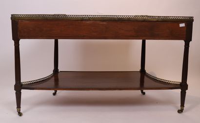VERY NICE MAHOGANY AND MAHOGANY VENEER CONSOLE

Resting...