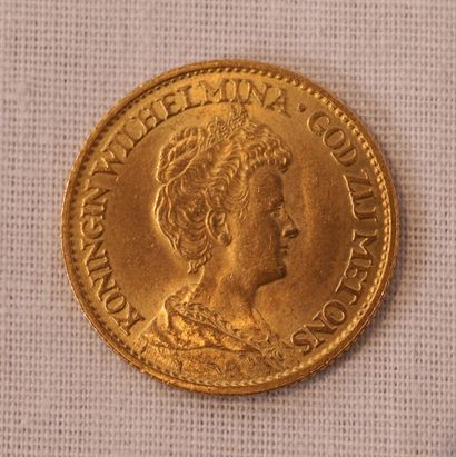 PIECE DE 10 FLORINS OR 
