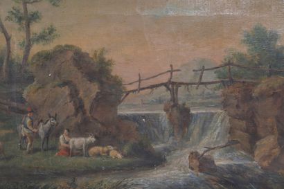 FRENCH SCHOOL OF THE XIXth CENTURY

Pastoral...
