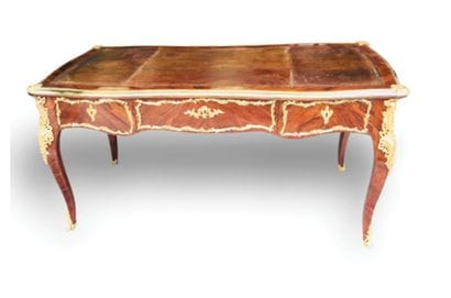 FLAT DESK LOUIS XV MARK

In marquetry of...