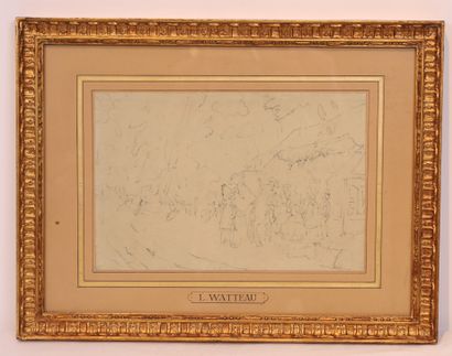 Louis Joseph WATTEAU
VERY NICE SMALL DRAWING...