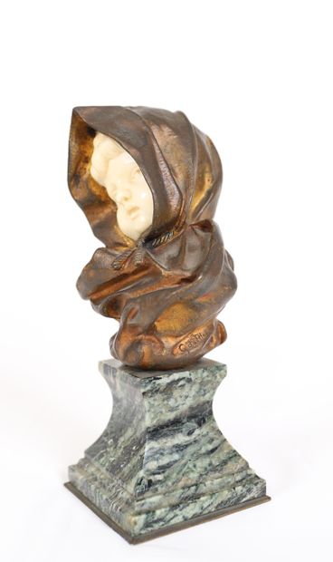 G de THOURY
SCULPTURE CHRYSELEPHANTINE 