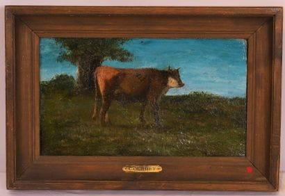 Jean-Jean CORNU (1819-1876) 

Le veau dans...