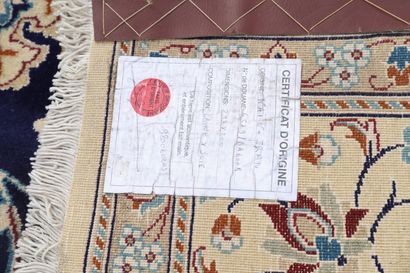 
GRAND TAPIS NAIN (Iran) EN LAINE ET SOIE




Velours...