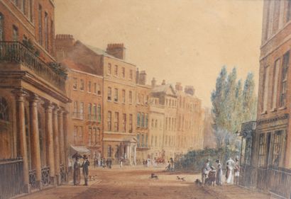 Augustus Charles PUGIN
CHARMING LITTLE AQUARELLE...