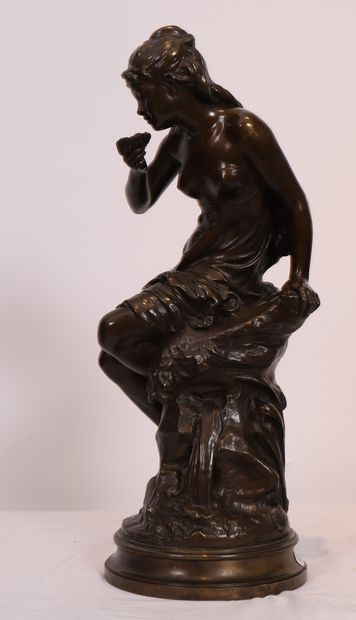 Mathurin MOREAU
CHARMANTE SCULPTURE EN BRONZE...