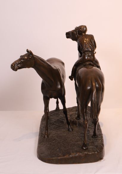 Léon BUREAU
RARE BRONZE ANIMALIER 