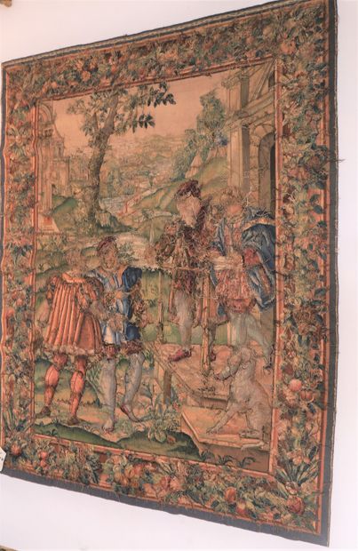 
BELLE ET FINE TAPISSERIE D'AUBUSSON DES...