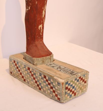 TRES BELLE ET TRES GRANDE STATUETTE EGYPTIENNE...