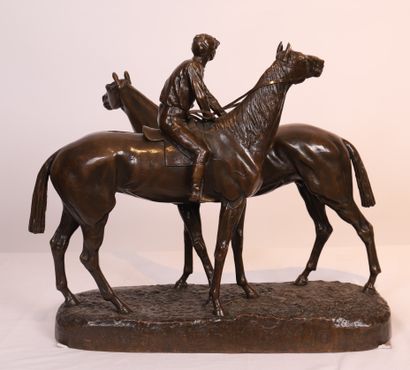 Léon BUREAU
RARE BRONZE ANIMALIER 