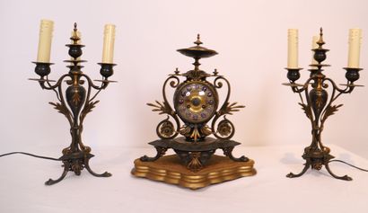 H HOUDEBINE
CHARMANTE PETITE GARNITURE EN...