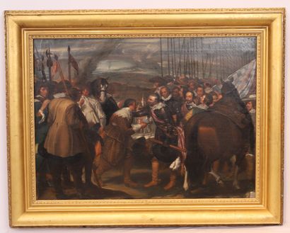 Diego VELASQUEZ
TRES BEAU TABLEAU HISTORIQUE...