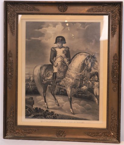 LARGE AND BEAUTIFUL LITHOGRAPH 