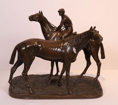 Léon BUREAU
RARE BRONZE ANIMALIER 