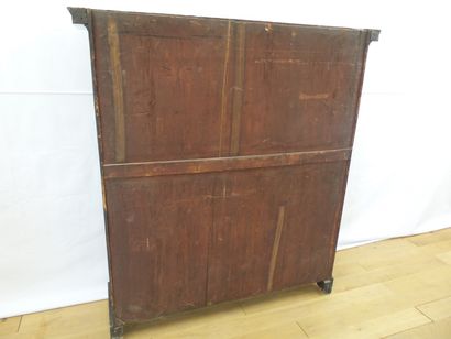 MAGNIFIQUE ET IMPORTANTE ARMOIRE EN EBENE...