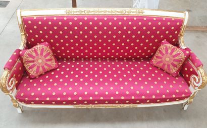 RARE ET EXCEPTIONNELLE MOBILIER DE SALON...