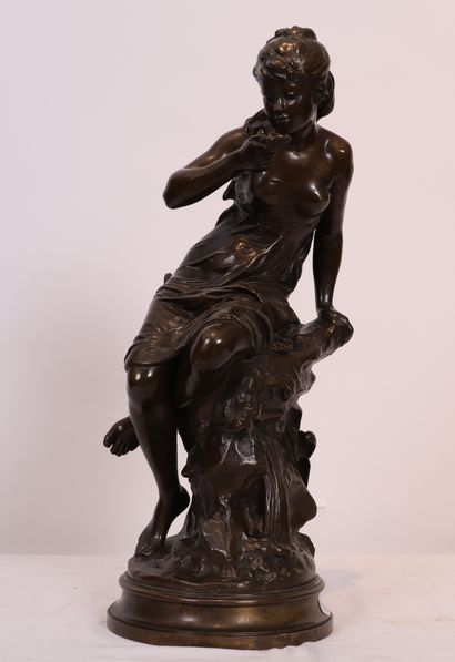 Mathurin MOREAU
CHARMANTE SCULPTURE EN BRONZE...