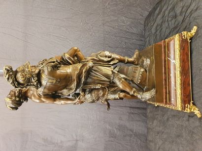 VERY BEAUTIFUL BRONZE SCULPTURE 