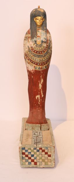 TRES BELLE ET TRES GRANDE STATUETTE EGYPTIENNE...