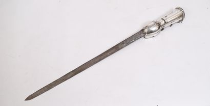 RARE EPEE-GANTELET DES INDES DIT 