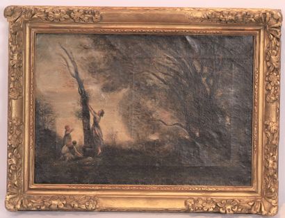 Corot
ECOLE FRANCAISE DU XIXe siècle 

Souvenir...
