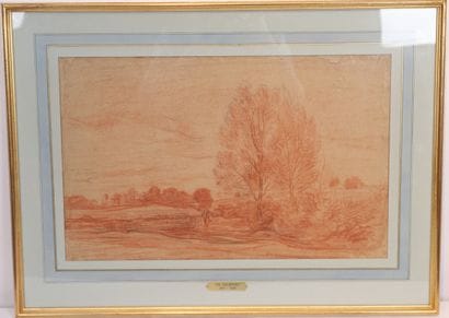 Charles-François DAUBIGNY (1817-1878) 

Paysage...