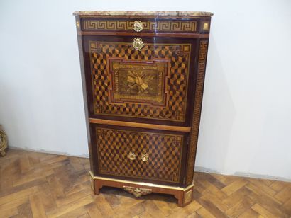 MAGNIFICENT STRAIGHT SECRETARY IN ROSEWOOD...