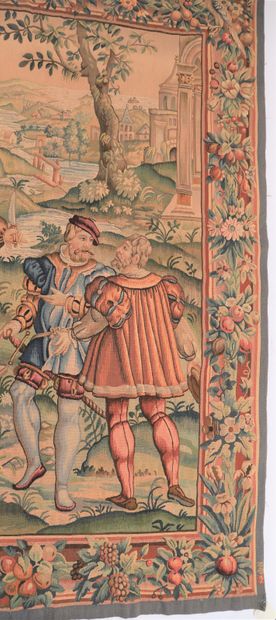 
BELLE ET FINE TAPISSERIE D'AUBUSSON DES...