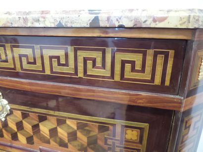 MAGNIFICENT STRAIGHT SECRETARY IN ROSEWOOD...