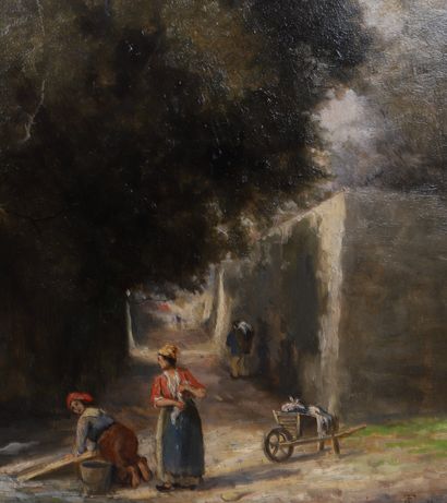 T. GASTINE (XIXe siècle)

Les lingères dans...