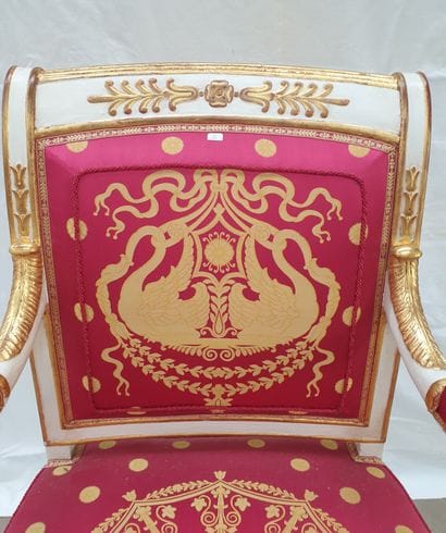 RARE ET EXCEPTIONNELLE MOBILIER DE SALON...
