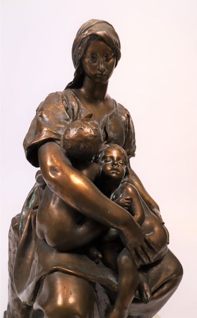 Paul DUBOIS
MONUMENTAL BRONZE 