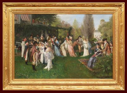 Max ZIEGRA
INTERESTING HISTORICAL PAINTING...