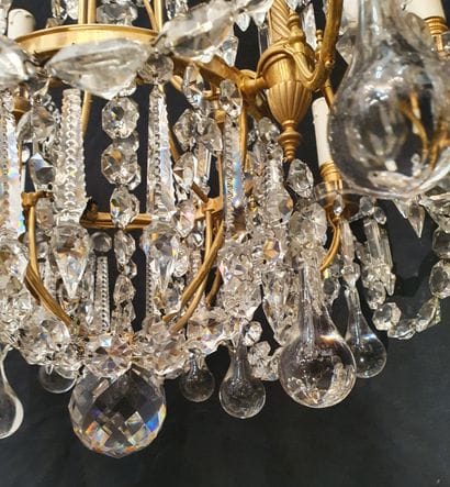 BACCARAT
TRES RARE ET BELLE PAIRE DE LUSTRES...