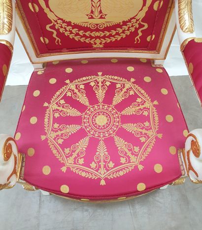 RARE ET EXCEPTIONNELLE MOBILIER DE SALON...