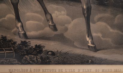 LARGE AND BEAUTIFUL LITHOGRAPH 