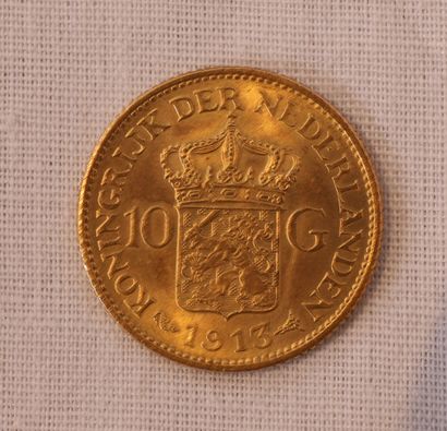 PIECE DE 10 FLORINS OR 