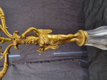 VERY NICE PAIR OF CANDELABRA WITH FOUR ARMS...