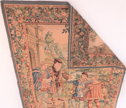 
BELLE ET FINE TAPISSERIE D'AUBUSSON DES...
