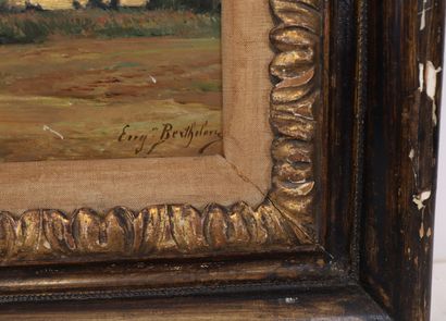 EUGÈNE BERTHELON (1830-1914)
JOLI PETIT TABLEAU...