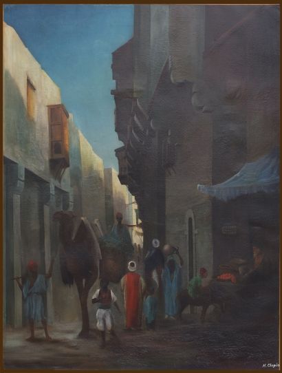 H. CHOPIN
JOLI TABLEAU ORIENTALISTE 