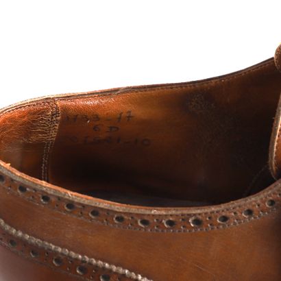 J.M.WESTON, LOAFERS
Pair of brown leather...