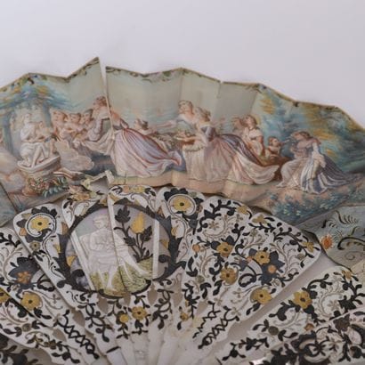 A SECOND HALF OF THE 19th CENTURY NACRE FURNITURE...