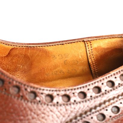 J.M.WESTON, LOAFERS
Pair of brown leather...