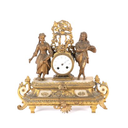 REGULE MANTEL CLOCK
Clock decorated with...