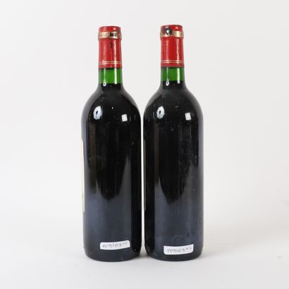 2 btls Château la Commanderie de Queyret...