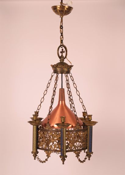NEO-GOTHIC 6-LIGHT SUSPENSION
Polychrome...