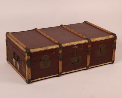 ELEGANT BORDEAUX TRAVELLING CASE by LAVOLAILLE,...