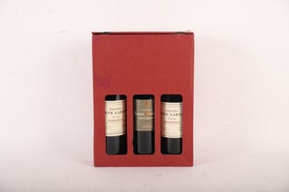 COFFRET 3 Btls including
-Château Saint Hubert...